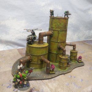 Rust tank suit handmade